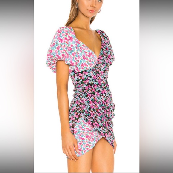 Lovers and Friends Meyer Mini Dress in Mixed Floral size xs - Picture 3 of 8